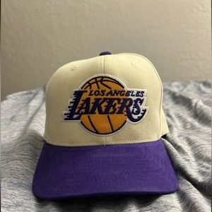 Lakers Mitchell & Ness Hat for sale. Great condition.